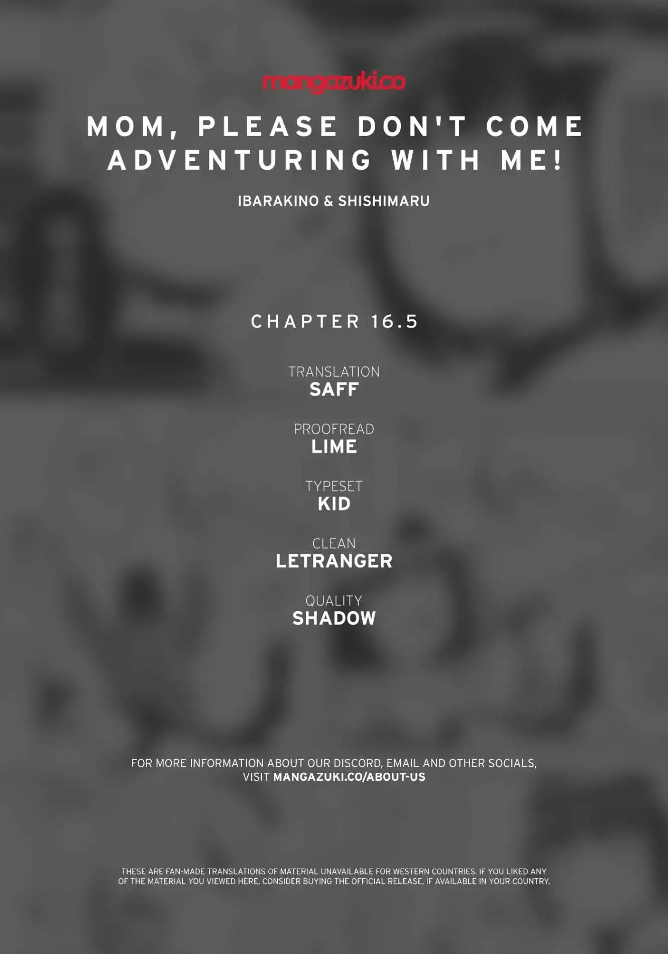 Mom Please Don't Come Adventuring With Me! ~The Boy Who Was Raised by the Ultimate Overprotective Dragon, Becomes an Adventurer With His Mother~ Chapter 16.5 1